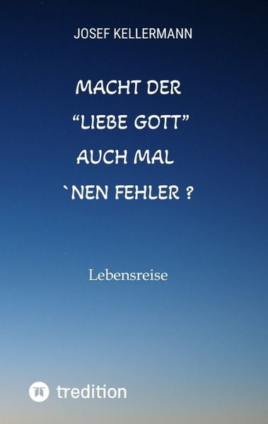 Produktbild: Macht der "liebe Gott" auch mal &acute;nen Fehler
