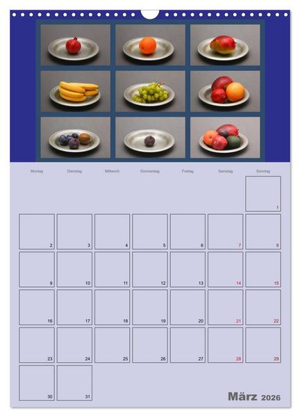Produktbild: Food (Wandkalender 2026 DIN A3 hoch), CALVENDO Monatskalender