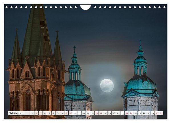 Produktbild: Willkommen im Burgenlandkreis (Wandkalender 2027 DIN A4 quer), CALVENDO Monatskalender