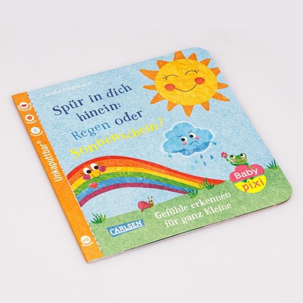 Produktbild: Baby Pixi (unkaputtbar) 176: Sp&uuml;r in dich hinein: Regen oder Sonnenschein?