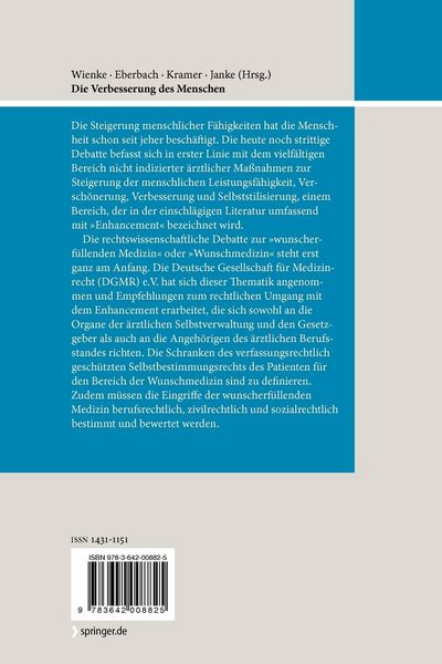 Produktbild: Die Verbesserung des Menschen