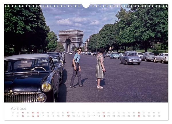 Produktbild: Paris - Historische Ansichten (Wandkalender 2026 DIN A3 quer), CALVENDO Monatskalender