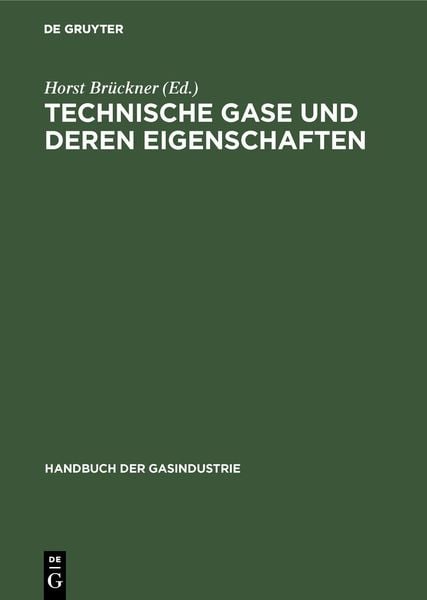 Produktbild: Technische Gase und deren Eigenschaften