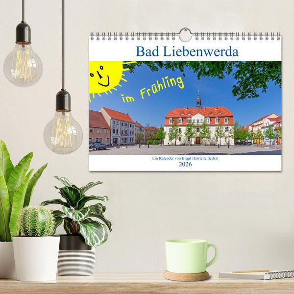 Produktbild: Bad Liebenwerda im Fr&uuml;hling (Wandkalender 2026 DIN A4 quer), CALVENDO Monatskalender