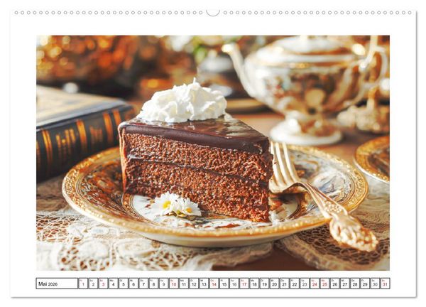 Produktbild: Gaumenfreuden. Das wundersch&ouml;ne &Ouml;sterreich auf dem Teller (Wandkalender 2026 DIN A2 quer), CALVENDO Monatskalender