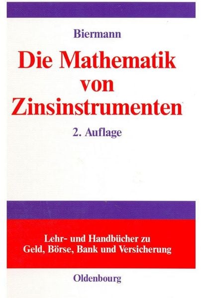 Produktbild: Die Mathematik von Zinsinstrumenten