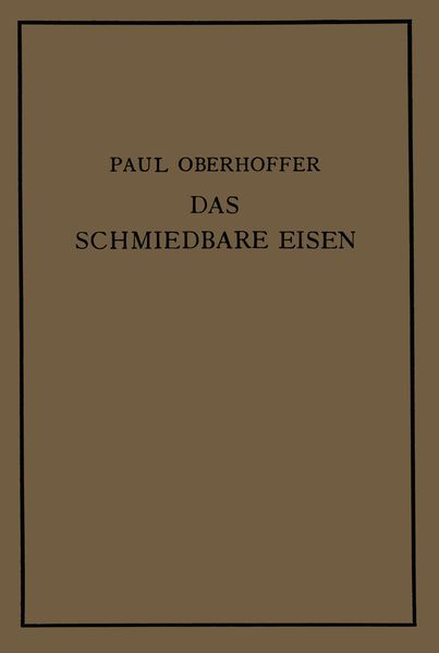 Produktbild: Das schmiedbare Eisen