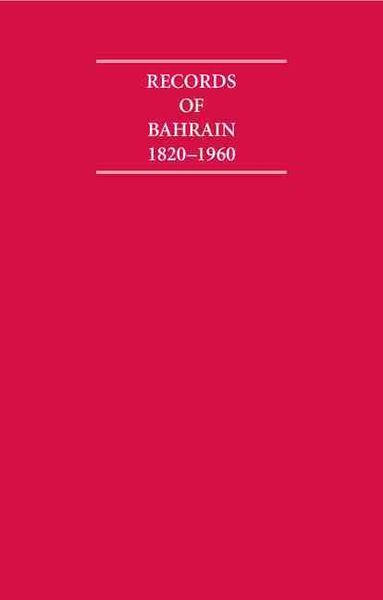 Produktbild: Records of Bahrain 1820-1960 8 Volume Set