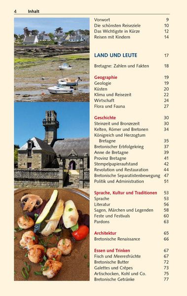Produktbild: TRESCHER Reisef&uuml;hrer Bretagne