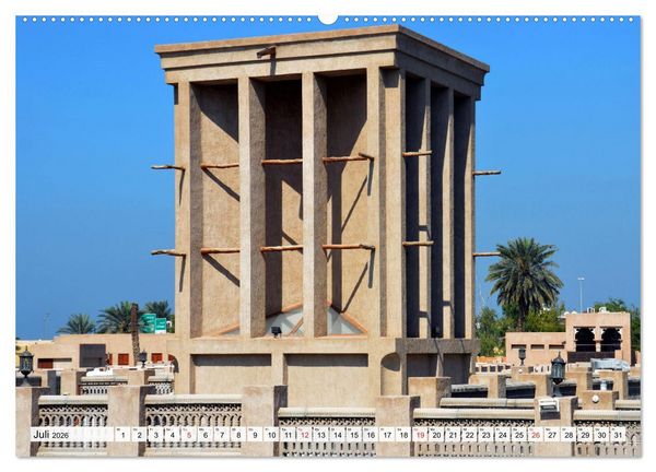 Produktbild: Einzigartiges DUBAI, die Metropole der Superlative (hochwertiger Premium Wandkalender 2026 DIN A2 quer), Kunstdruck in Hochglanz