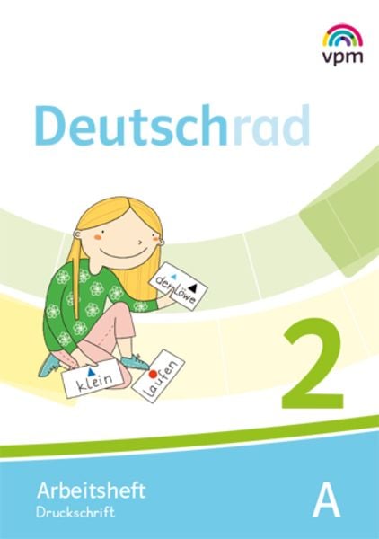 Deutschrad 2. Arbeitsheft Druckschrift Klasse 2, Geheftet von , Verlag für pädagogische Medien im Ernst Klett Verlag, 978-3-12-011552-6