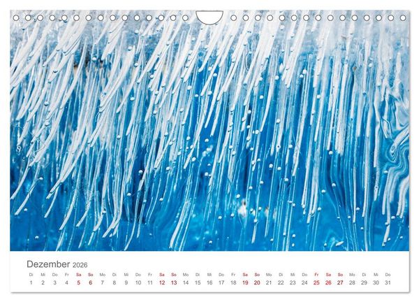 Produktbild: Aqua 2026 Fotografien von Mio Schweiger (Wandkalender 2026 DIN A4 quer), CALVENDO Monatskalender