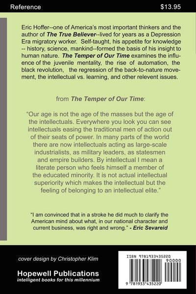 Produktbild: The Temper of Our Time