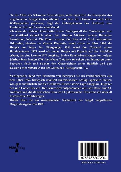 Produktbild: Der St. Gotthard und die italienischen Seen