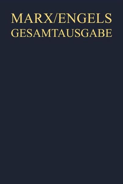 Produktbild: Karl Marx / Friedrich Engels: Exzerpte und Notizen, 1843 bis Januar 1845