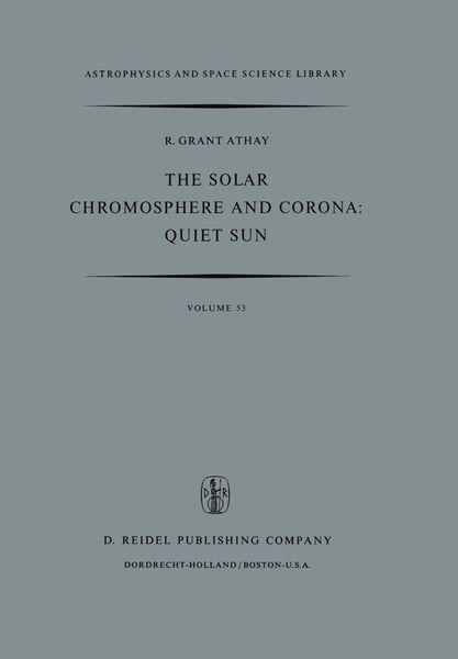 Produktbild: The Solar Chromosphere and Corona: Quiet Sun