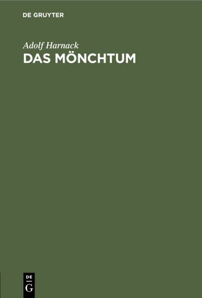 Produktbild: Das M&ouml;nchtum