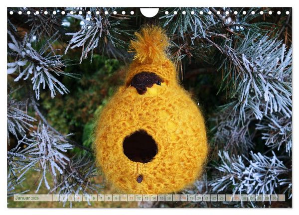 Produktbild: H&auml;kelimpressionen - Geh&auml;kelte Ideen f&uuml;r Haus und Garten (Wandkalender 2026 DIN A4 quer), CALVENDO Monatskalender