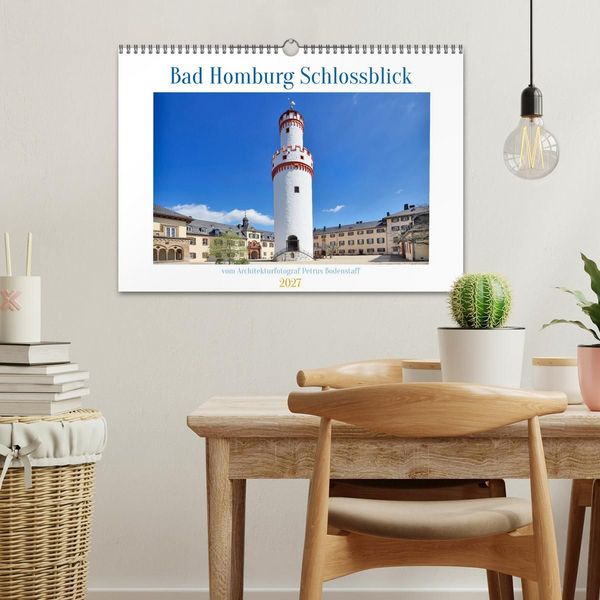 Produktbild: Bad Homburg Schlossblick (Wandkalender 2027 DIN A3 quer), CALVENDO Monatskalender