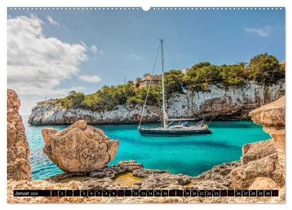 Produktbild: Mallorca - Ahoi (Wandkalender 2026 DIN A2 quer), CALVENDO Monatskalender