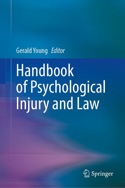 Produktbild: Handbook of Psychological Injury and Law