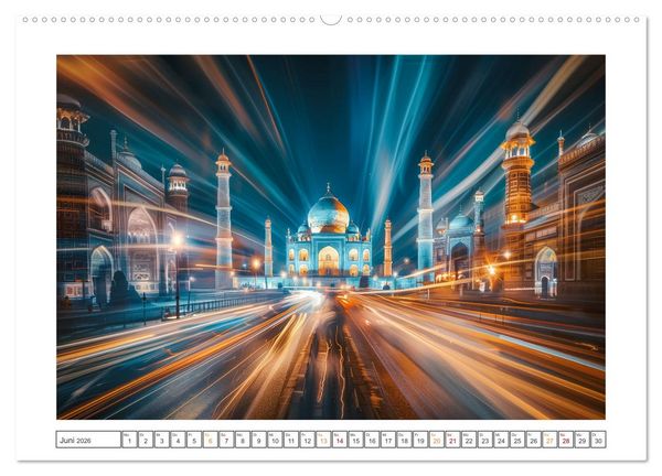 Produktbild: Ber&uuml;hmte Wahrzeichen (hochwertiger Premium Wandkalender 2026 DIN A2 quer), Kunstdruck in Hochglanz