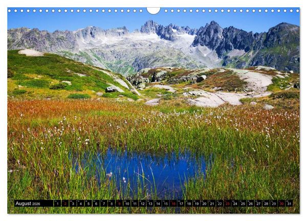 Produktbild: Schweizer Alpen. Natur und Landschaften (Wandkalender 2026 DIN A3 quer), CALVENDO Monatskalender