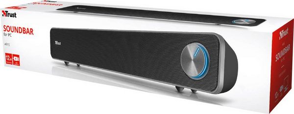 Produktbild: Trust Arys PC-Lautsprecher Kabelgebunden 12W Schwarz