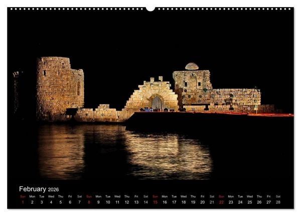 Produktbild: Monuments of Lebanon 2026 (High Quality Premium Wall Calendar 2026 DIN A2 landscape),CALVENDO 12 Month Wall Calendar
