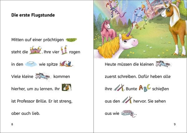 Produktbild: Die sch&ouml;nsten Bildermaus-Geschichten zum Lesenlernen - Feen, Meerm&auml;dchen und Einh&ouml;rner