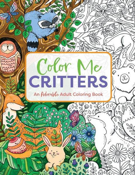 The Color Me Critters, Taschenbuch von Editors of Cider Mill Press, Harper Collins (US), 9781646432721