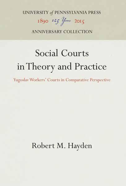Produktbild: Social Courts in Theory and Practice