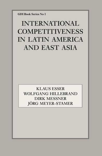 Produktbild: International Competitiveness in Latin America and East Asia