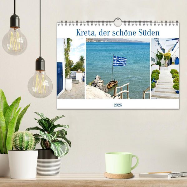 Produktbild: Kreta, der sch&ouml;ne S&uuml;den (Wandkalender 2026 DIN A4 quer), CALVENDO Monatskalender