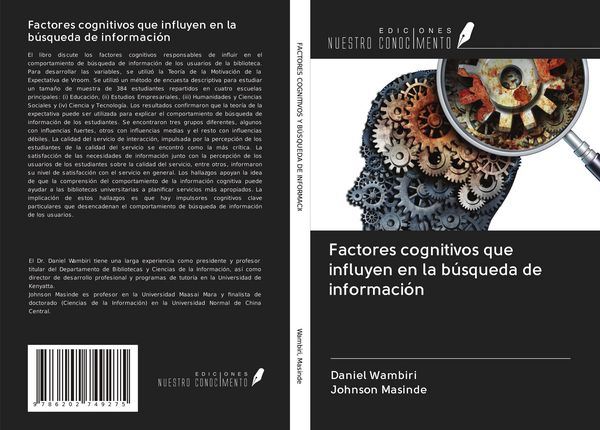 Produktbild: Factores cognitivos que influyen en la b&uacute;squeda de informaci&oacute;n