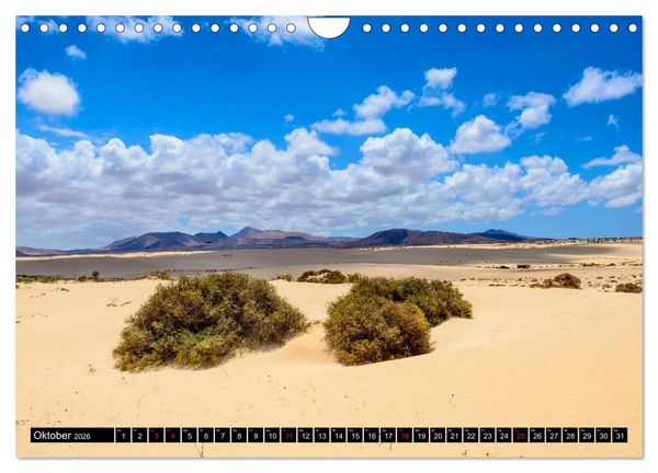 Produktbild: Fuerteventura - Hart am Wind (Wandkalender 2026 DIN A4 quer), CALVENDO Monatskalender