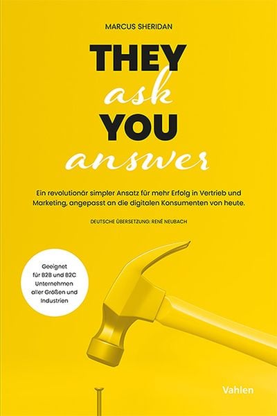 They ask you answer, Taschenbuch von Marcus Sheridan, Vahlen, Franz, 9783800673315