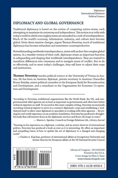 Produktbild: Diplomacy and Global Governance