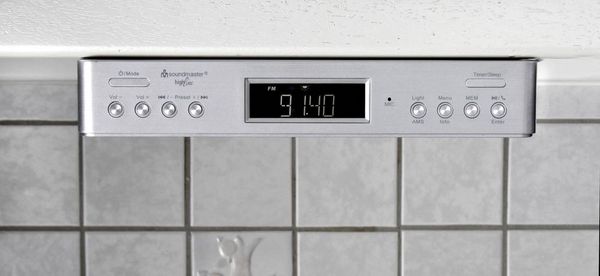 Produktbild: soundmaster UR2045SI K&uuml;chenradio DAB+, UKW Bluetooth&reg; Freisprechfunktion Silber
