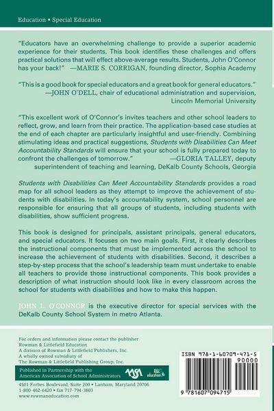Produktbild: Students with Disabilities Can Meet Accountability Standards