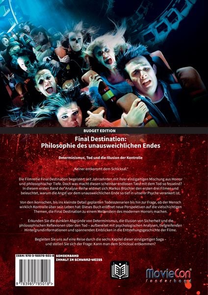 Produktbild: Final Destination &ndash; Philosophie des unausweichlichen Endes (Budget Edition by MovieCon)