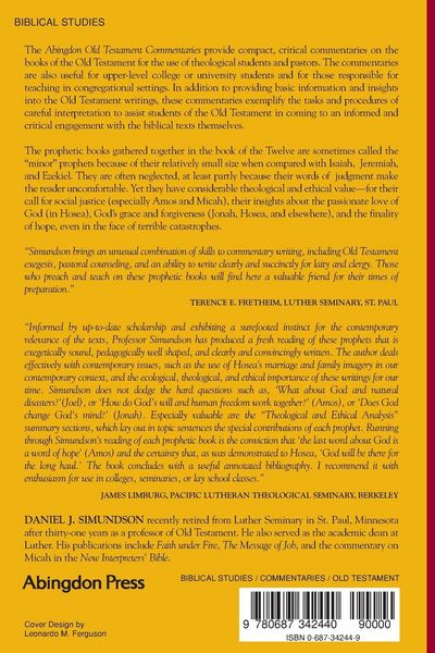 Produktbild: Abingdon Old Testament Commentary - Hosea, Joel, Amos, Obadiah, Jonah, Micah