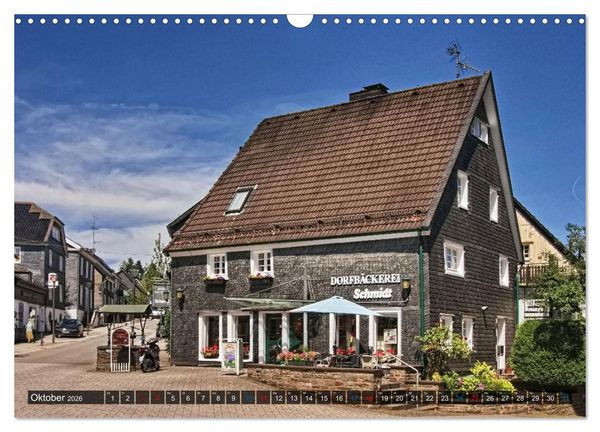 Produktbild: Stadtansichten N&uuml;mbrecht - Der Kurort im Oberbergischen Kreis (Wandkalender 2026 DIN A3 quer), CALVENDO Monatskalender