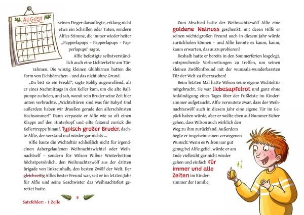 Produktbild: Der Weihnachtszw&ouml;lf - Durch die Wichtelt&uuml;r ins Abenteuer