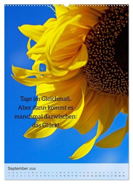 Produktbild: Manchmal - Poetische Momentaufnahmen (Wandkalender 2026 DIN A2 hoch), CALVENDO Monatskalender
