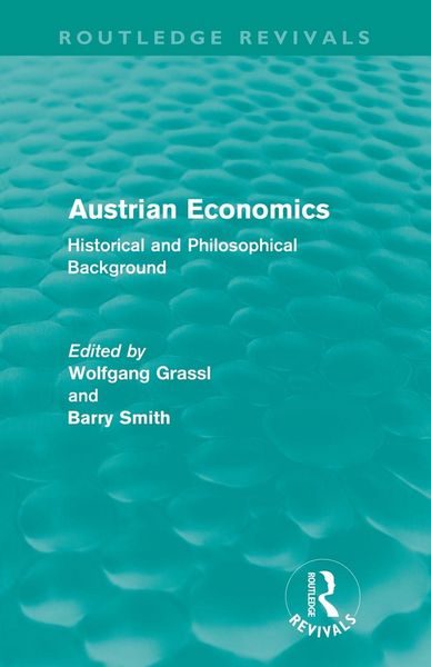 Produktbild: Austrian Economics (Routledge Revivals)