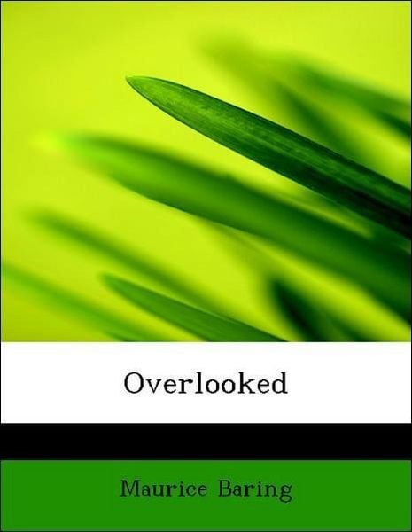 Produktbild: Baring, M: Overlooked