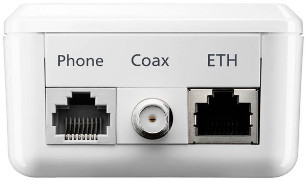 Produktbild: Devolo Giga Bridge Phoneline Netzwerkadapter 8949 EU IP-Bridge, Glasfaser 1000MBit/s