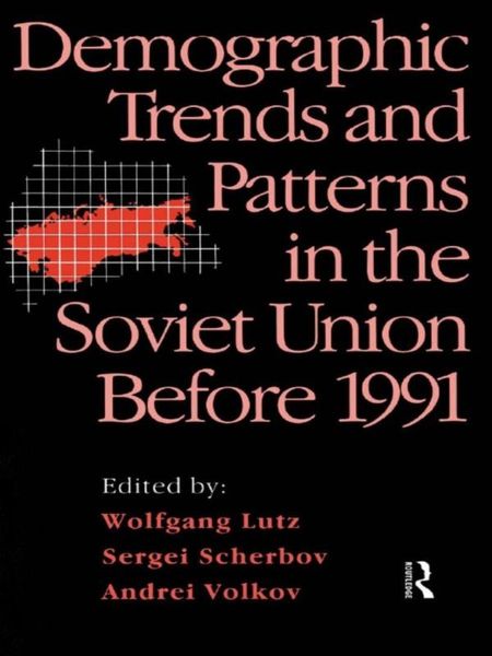 Produktbild: Demographic Trends and Patterns in the Soviet Union Before 1991