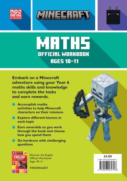 Produktbild: Minecraft Maths Age 10-11